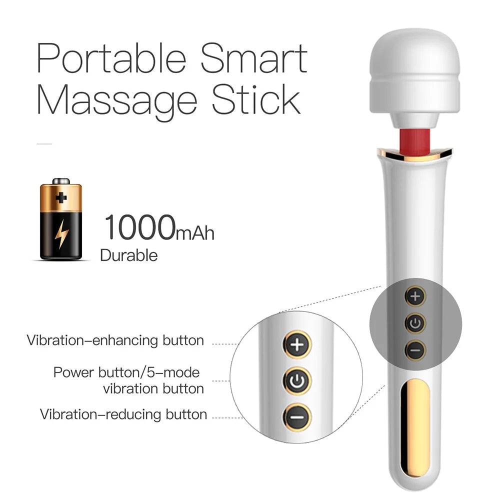 10 Mode Massage Low Noise Vibrators
