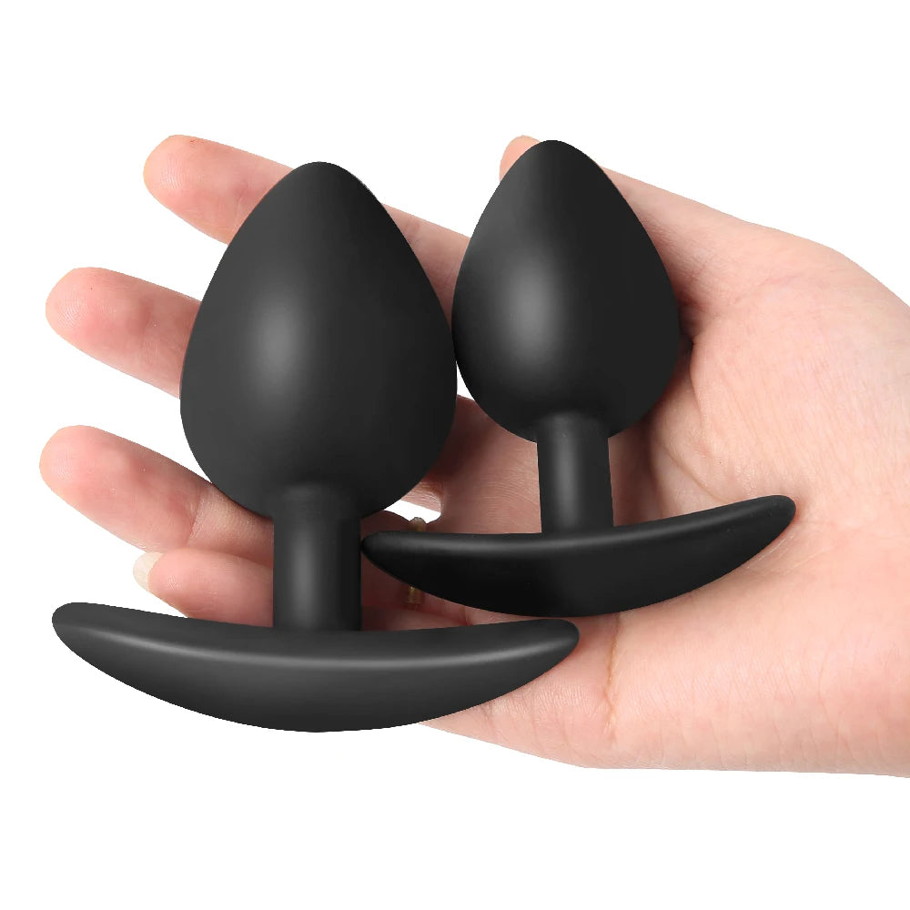 Rolling Bead Anal Plug Wearable Silicone Butt Plug Stimulation Anus Masturbator G-Spot Massage Dildo BDSM Sex Toys for Man Women