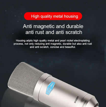 Gold-Plated Professional Mic