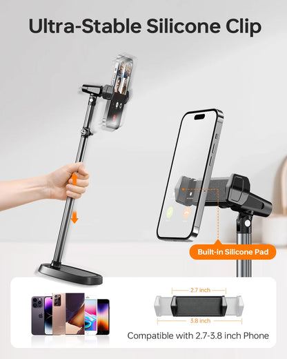 360° Heavy-Duty Desk Phone Stand