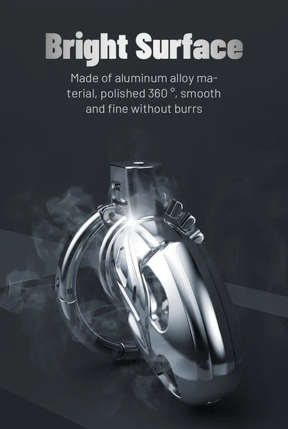 Premium Aluminum Chastity Cage
