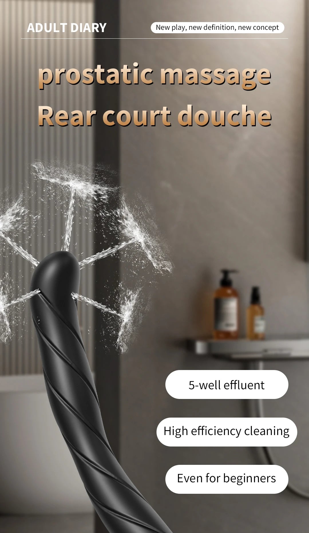 Portable Anal & Vaginal Shower
