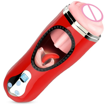 Heated Tongue-Licking Oral Simulator