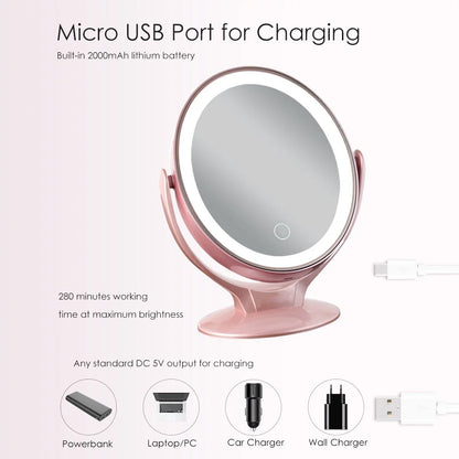 LED Cosmetic Makeup Mirror