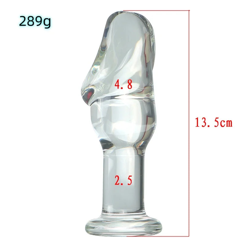 Travel-Friendly Glass Plug
