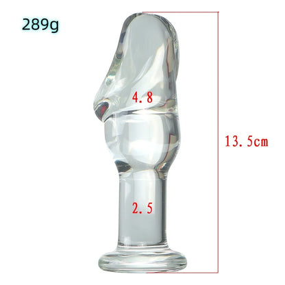 Travel-Friendly Glass Plug
