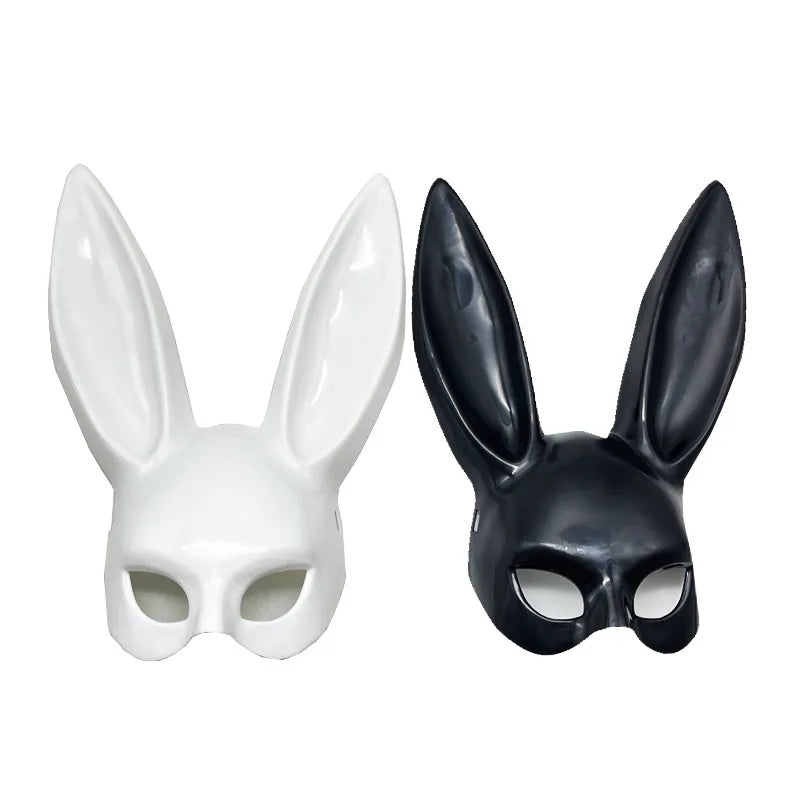 Long-Ear Bunny Rabbit Cosplay Party Mask