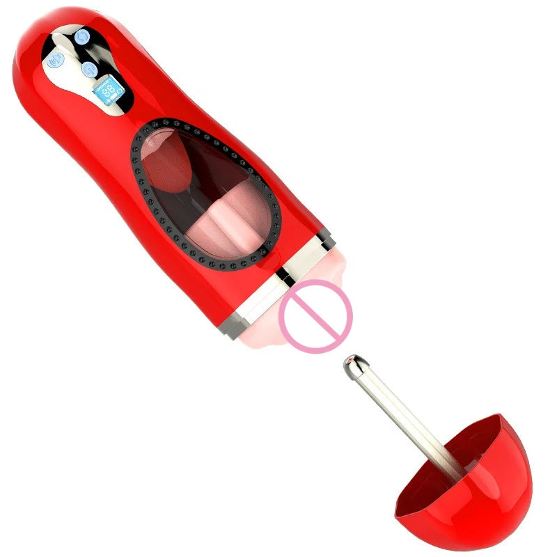Heated Tongue-Licking Oral Simulator