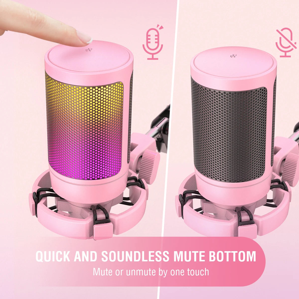 Plug & Play USB Mic for PC & Laptop