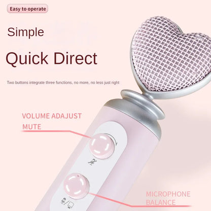 Pink Condenser Microphone