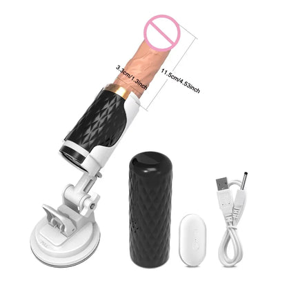 Remote Control Thrusting Dildo Vibrator
