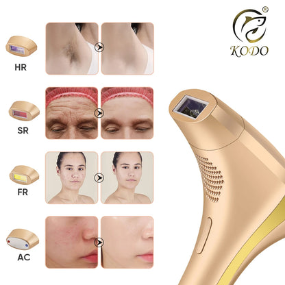 Premium 4 in 1 IPL Hair Removal Device