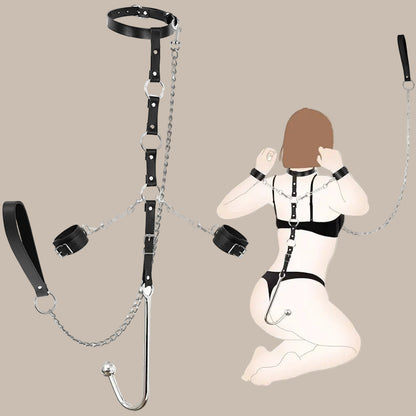 Premium Couples Exploration Kit – Hooks, Cuffs & Collar