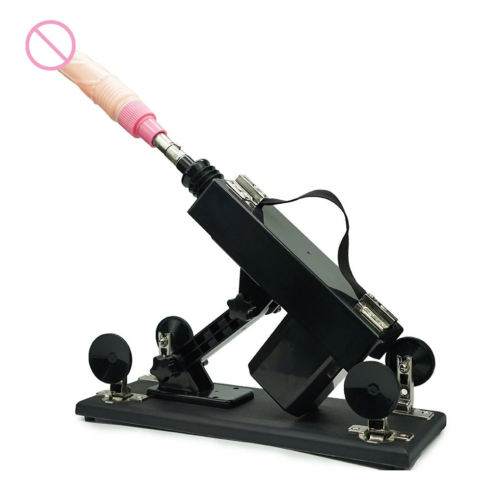 PINKZOOM Female Masturbation Machine Auto Scaling Sex Machine with Dildos Automatic Love Machines for Women