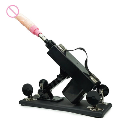 PINKZOOM Female Masturbation Machine Auto Scaling Sex Machine with Dildos Automatic Love Machines for Women