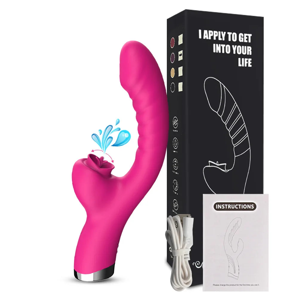 10 Tongue Licking Modes Vibrator