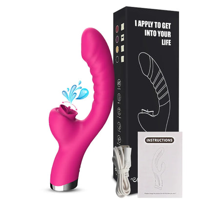 10 Tongue Licking Modes Vibrator