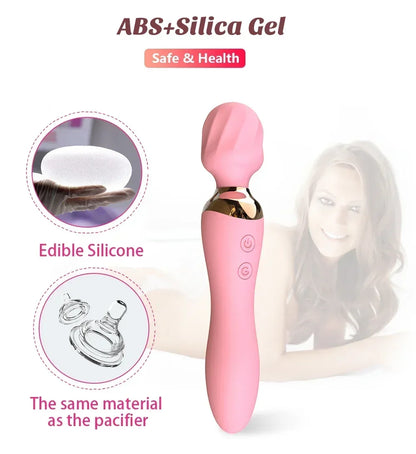 Powerful Heating Wand Vibrator