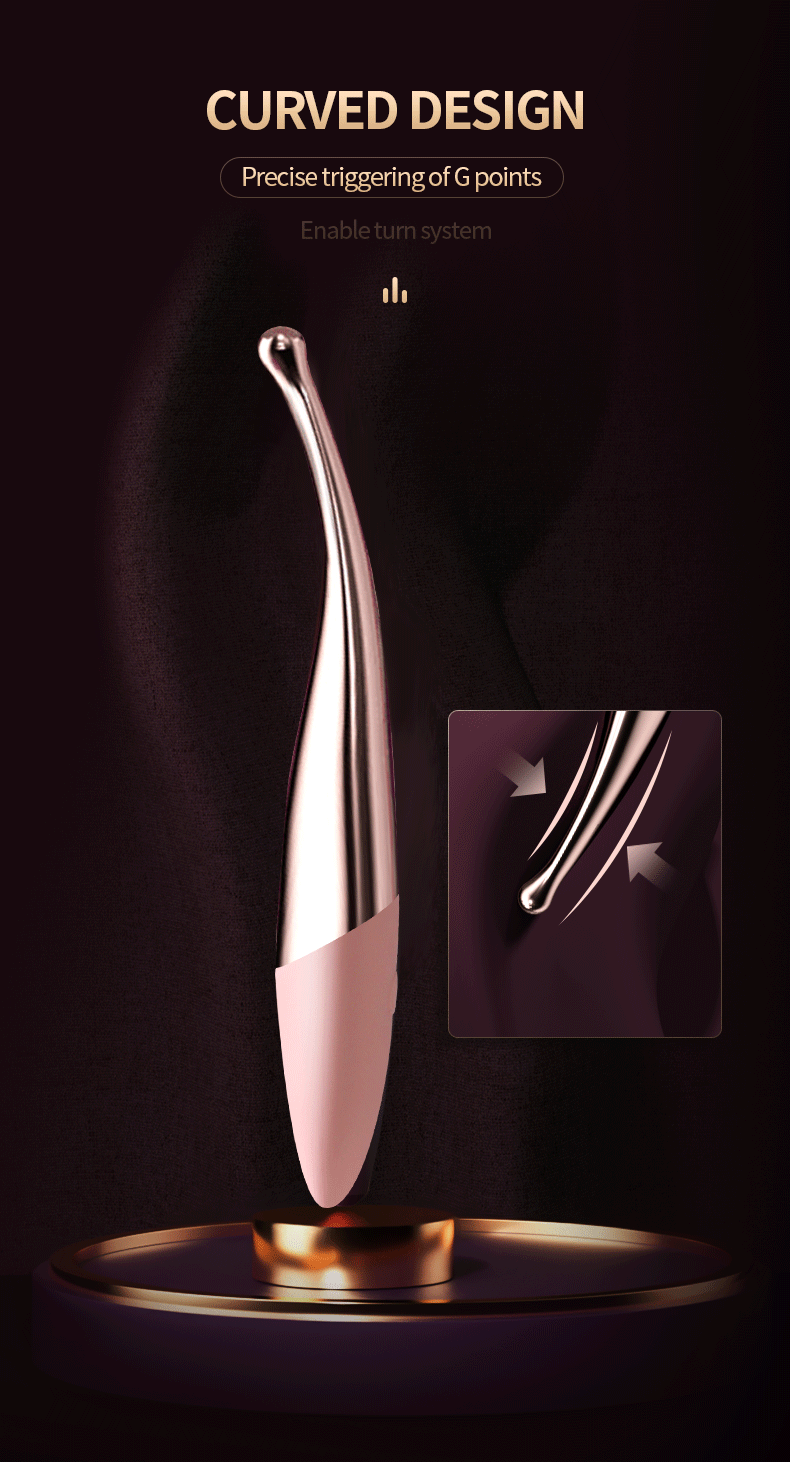 G-Spot Honey Bean Vibrator — Magnetic Ultrasonic Precision