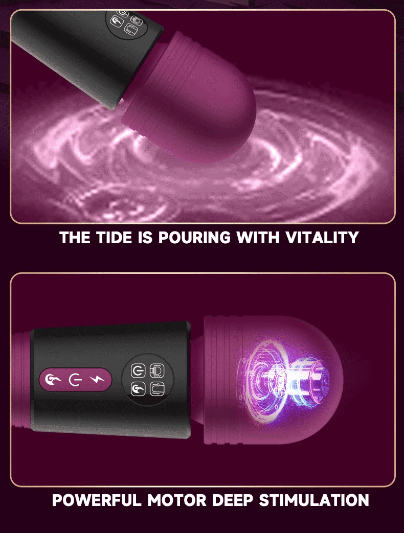 Lay-on Magic Wand Vibrator