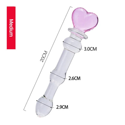 High-Quality Crystal Glass Wand