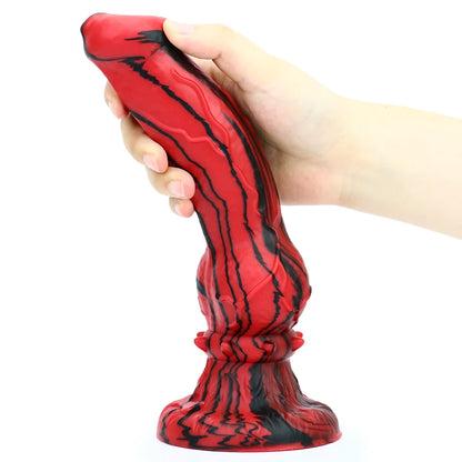 Realistic Soft Silicone Fantasy Dildo with Suction Cup