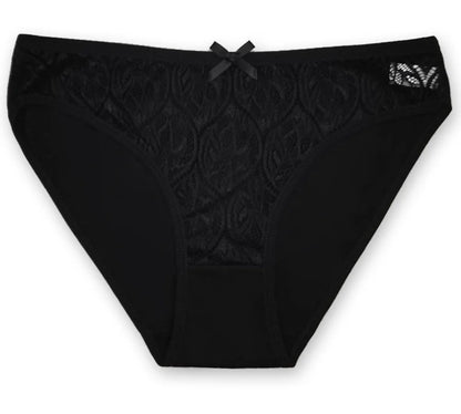 5 PCS/Set Hot Sale Sexy Lace Underwear Soft Underpants Ladies Panty Comfortable Women Cotton Panties 89319
