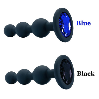 3-Ball Silicone Anal Trainer — Beginner 5 Colours
