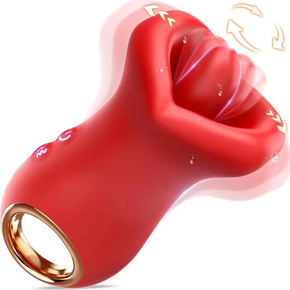 Rose Mouth-Shaped Vibrator Clitoral