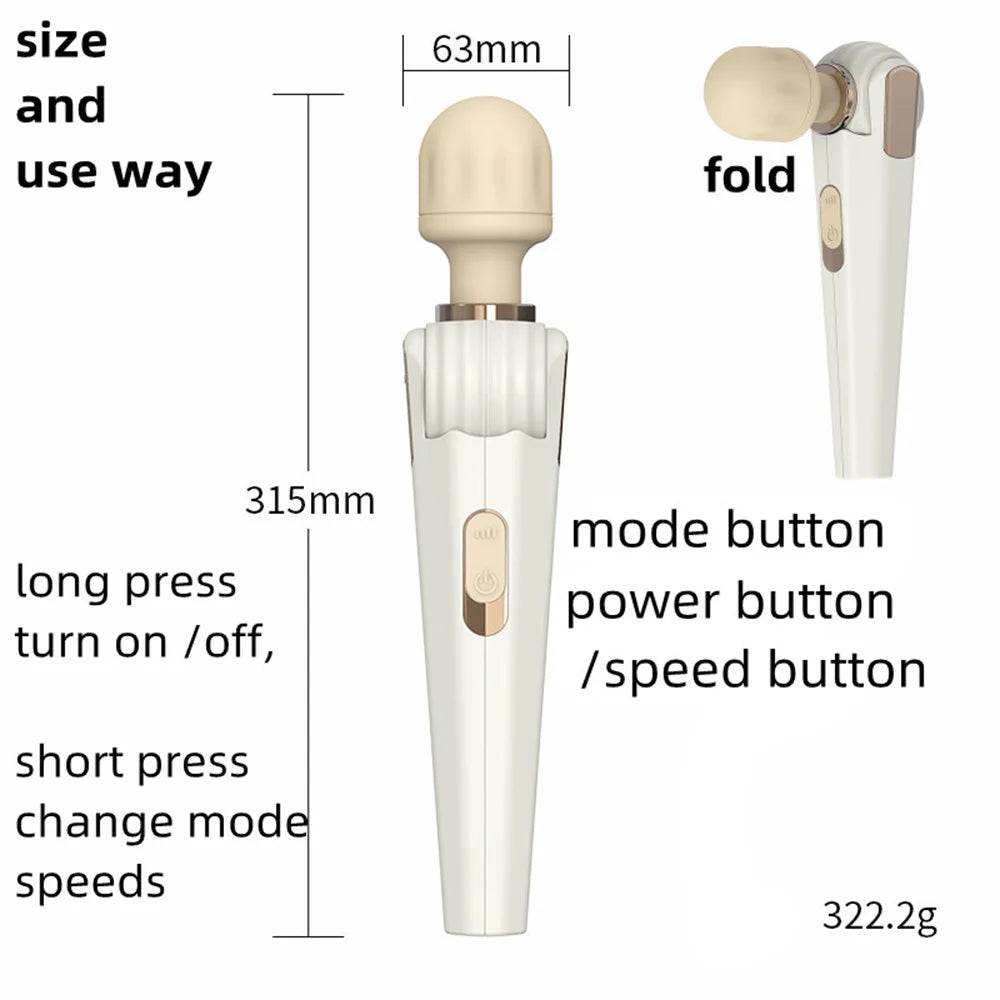 Hammer AV Magic Wand Vibrator
