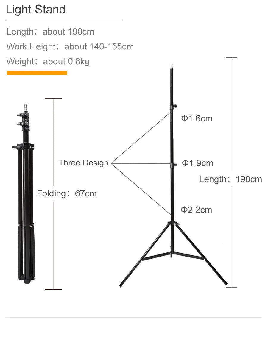 Content Kit with Stands & Light Modifiers