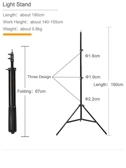 Content Kit with Stands & Light Modifiers