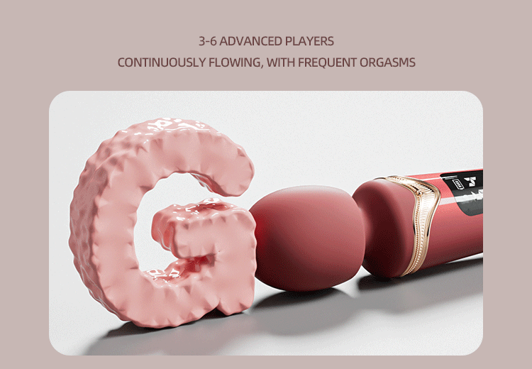 Luxury Silicone Wand Vibrator