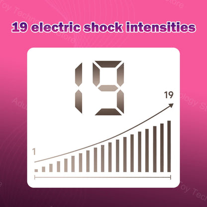 Electric Shock Stick, Use with nipple clamps, Adjustable Pulse Stimulator, Sex Game, Microcurrent BDSM Training, Adult Sex Toys
