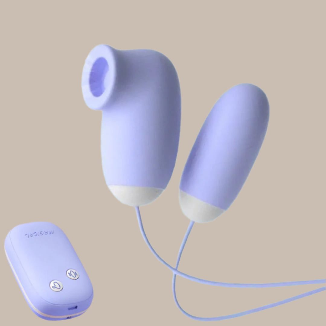 Magical Sucking Vibrating Egg Massager 24 Mode Clitoral Nipple Sucker Stimulator Clit G Spot Private Vibrator Sex Toys for Women