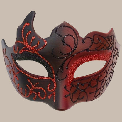 Victorian Side Flower Princess Mask