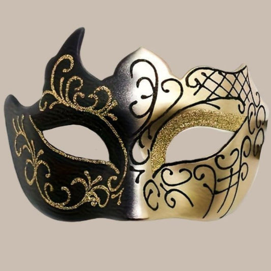 Victorian Floral Half-Face Mask – Duo Set