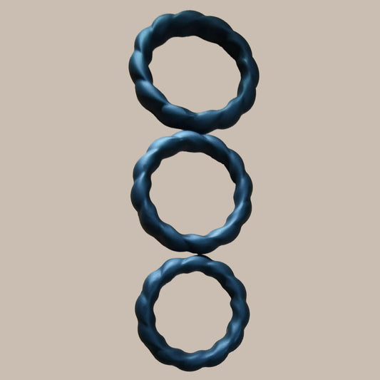 Silicone Penis Ring Ejaculation Delay Cock Rings Dick Erection Cockring Male Chastity Adult Sex Toys For Men Lock Sperm Trainer