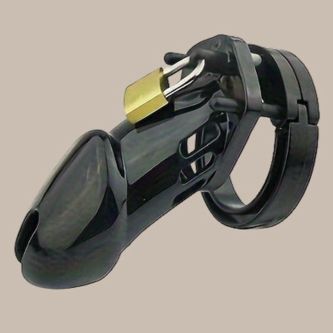 BDSM Control Cage with CB Lock