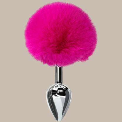 The Stainless Steel Bunny Tail Plug