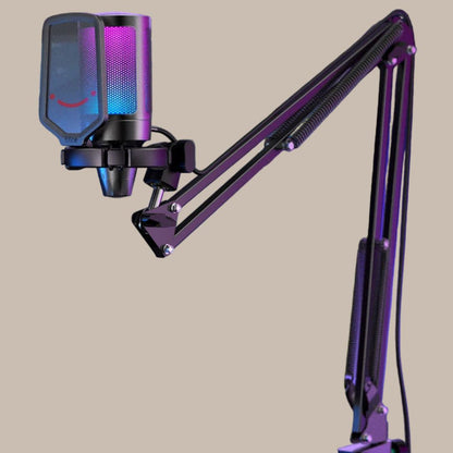 Microphone with RGB Lighting