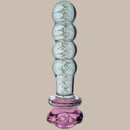 Rose Crystal Design Smooth Plug