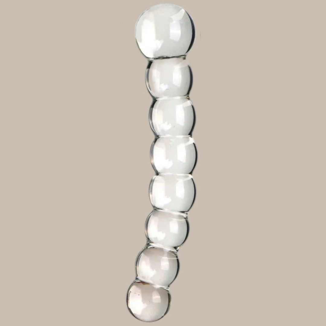 Premium Crystal Glass Beaded Plug