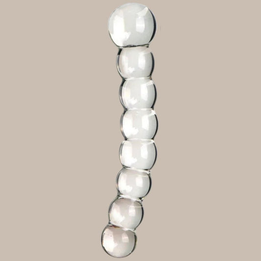 Premium Crystal Glass Beaded Plug