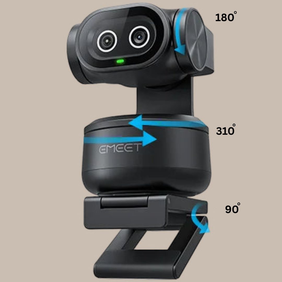 4K AI PTZ Mics & Privacy Mode Cam
