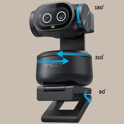 4K AI PTZ Mics & Privacy Mode Cam