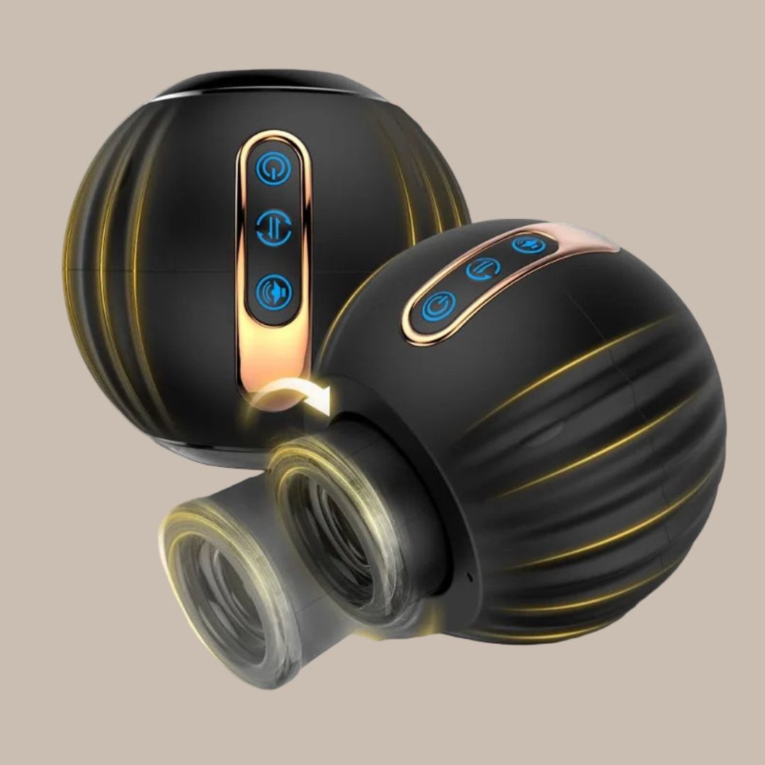 360° Auto-Rotating Telescopic Stroker