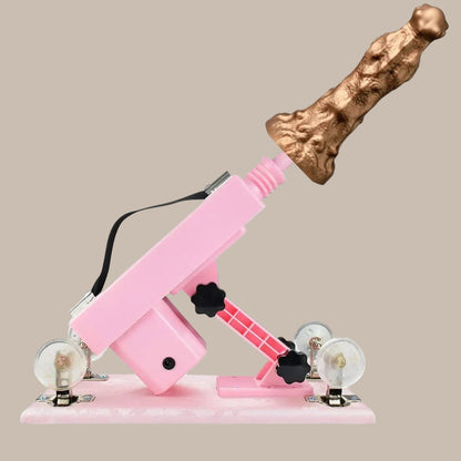 Quiet Auto Sex Machine with 3XLR Attachments