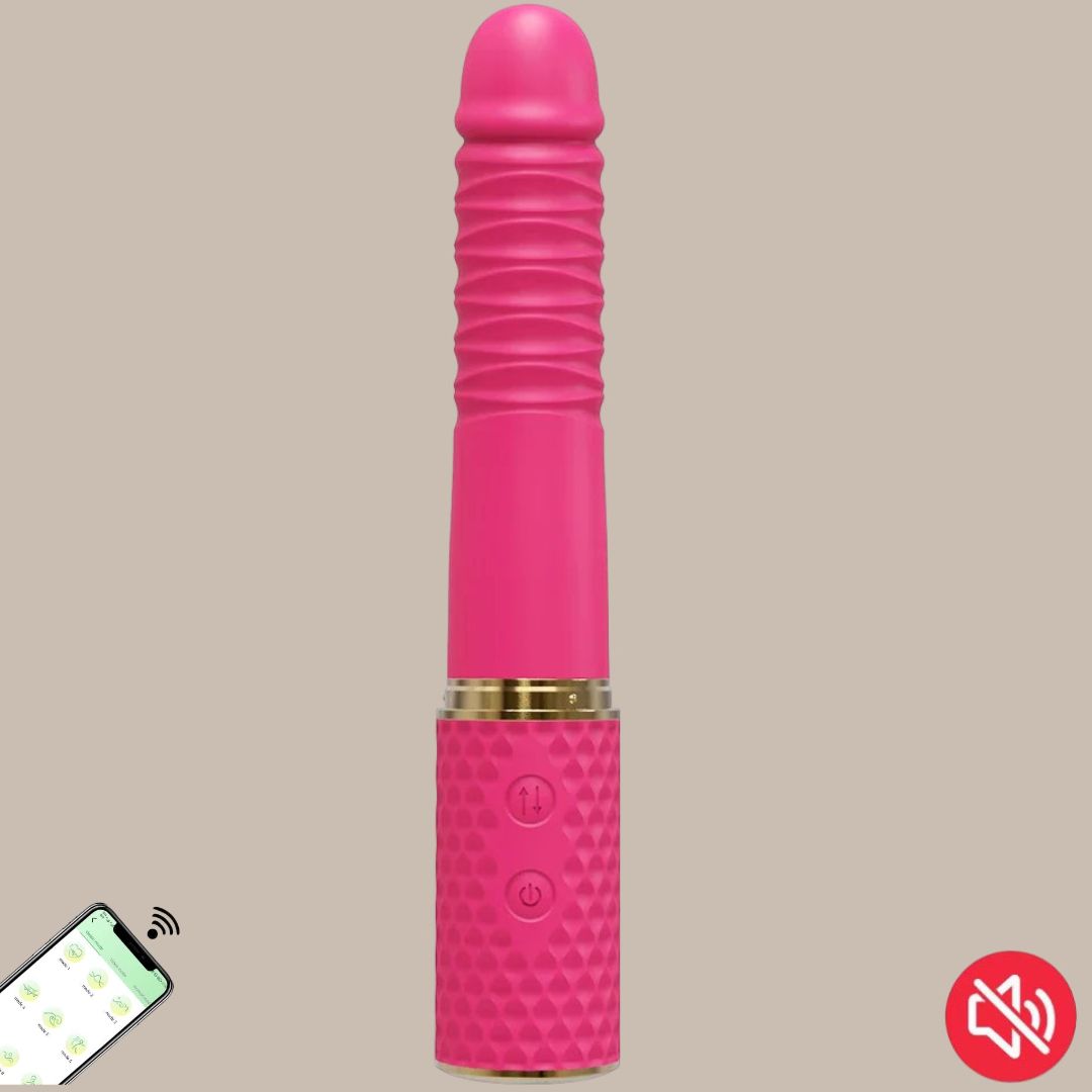 Thrusting Bracket Dildo Vibrator Pro