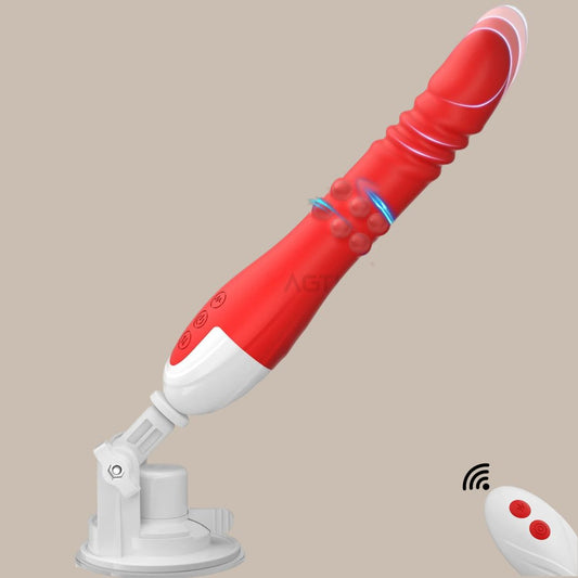 Remote Control Thrusting Dildo Vibrator